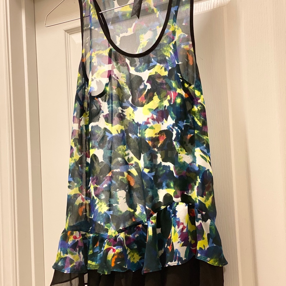 FLORAL TOP - Picture 4 of 6
